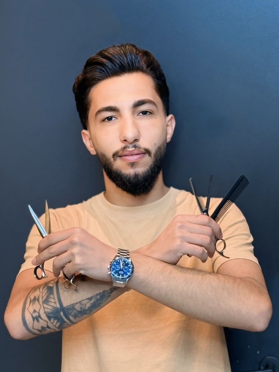 Hamouda – barbier bij Old City Barbershop